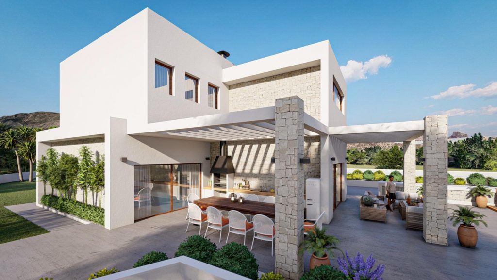Villas Sorolla — terraza con vistas